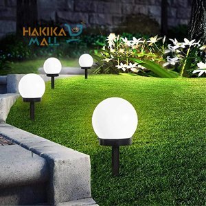 Solar Bubble LED Light Bulb Lawn Battery Rechargeable Garden Decoration Pathway Yard Landscape Light Lamp Outdoor