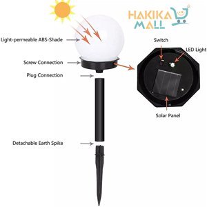 6-pieces-outdoor-ball-Solar-light2 Solar Bubble LED Light Bulb Lawn Battery Rechargeable Garden Decoration Pathway Yard Landscape Light Lamp Outdoor