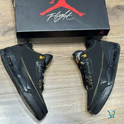 Air-Jordan-3-Retro-Black-Gold2-1.jpg Air Jordan 3 (J3) Retro Black Gold: A Must-Have for Sneakerheads