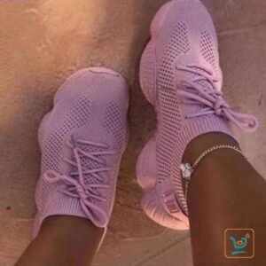 Desert Sole Women's Breathable Sneakers, Pink:Keep your feet Cool and Comfortable