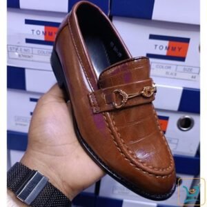 Tommy Hilfiger Coffee-Brown Boy's/ kids' Loafer official Shoes - Classic Style & Comfort