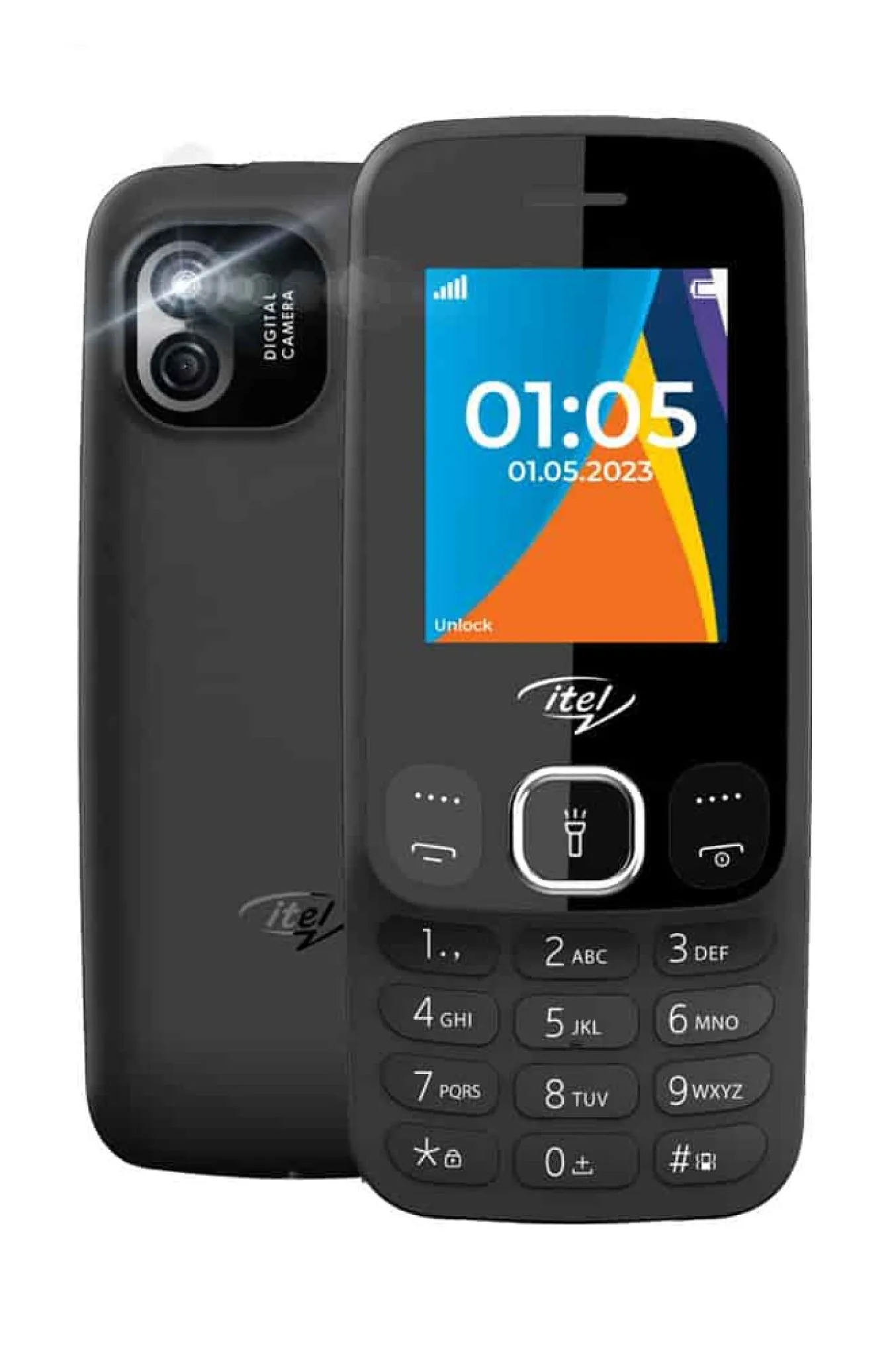 itel 2166 Black color price at miniqa.co.ke