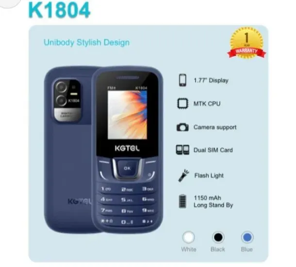 kgtel k1804 specifications