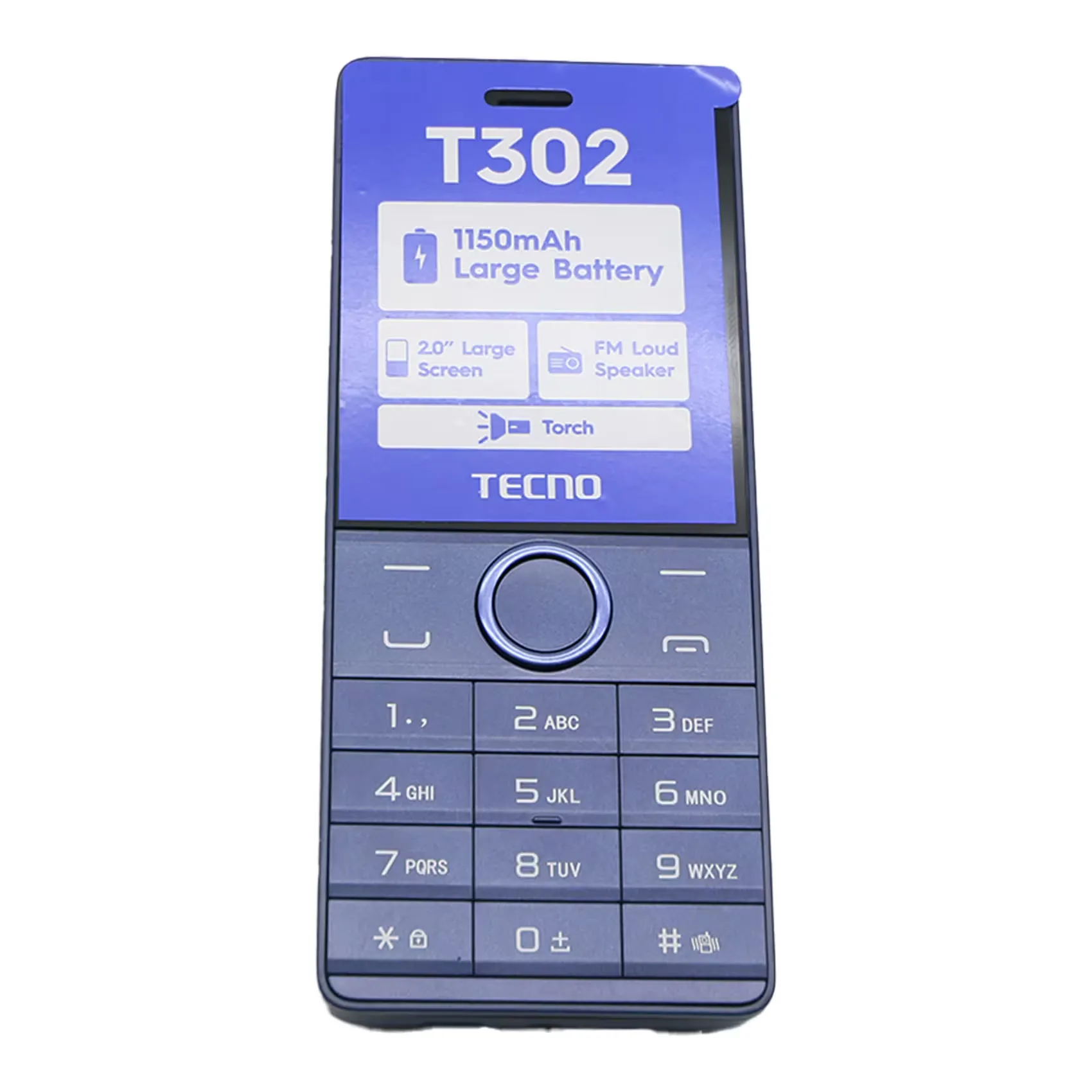 tecno t302 deep blue color